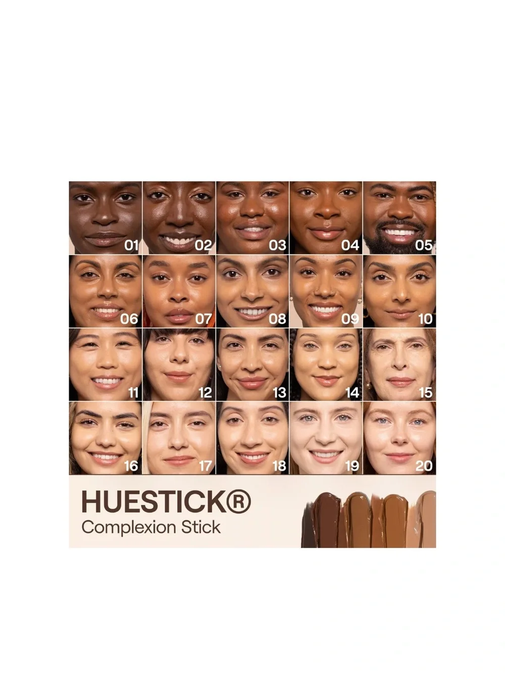 Tinted Live HUESTICK  5 in one complexion  Foundation Stick Shade 5